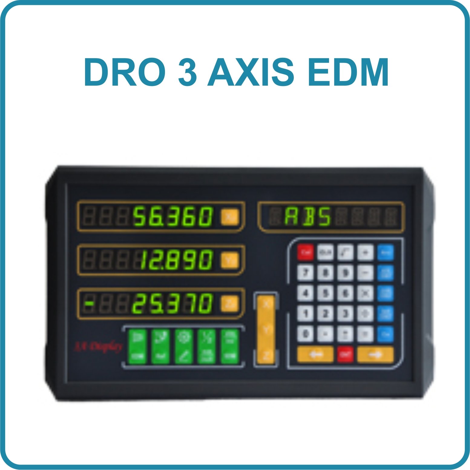 DRO 3 Axis EDM