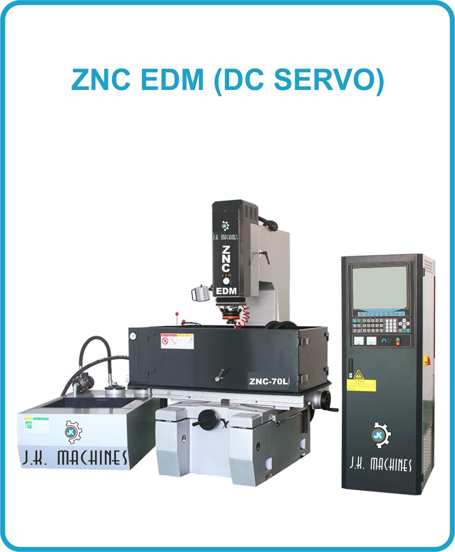 ZNC EDM DC Servo Side View