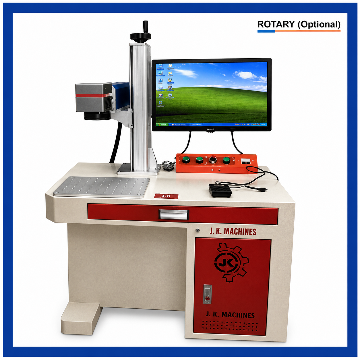 Fiber Laser Marking / Engraving Machine